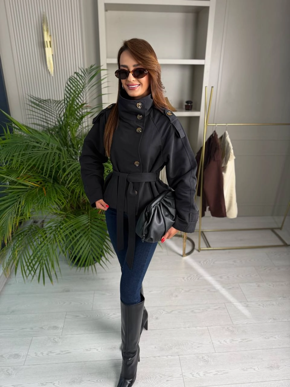 Siyah%20Full%20Astarlı%20Zara%20Model%20Trençkot