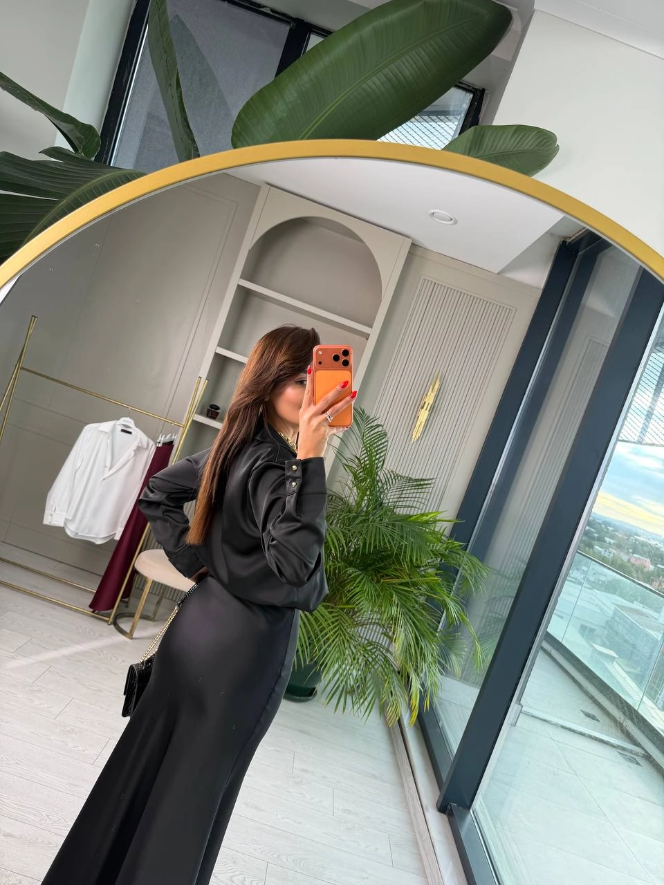 Siyah%20Zara%20Tok%20Saten%20Beli%20Lastikli%20Etek