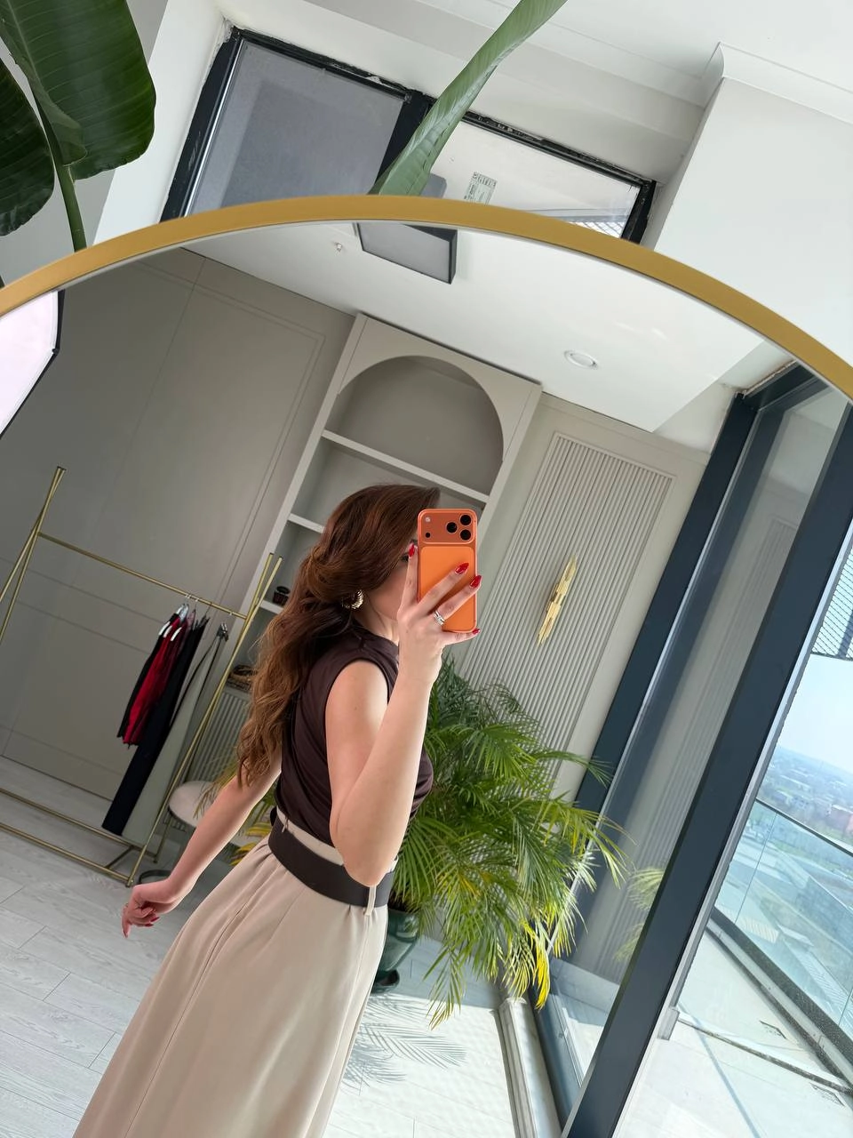 Bej%20Rengi%20Kemerli%20Lüks%20Kalite%20Etek