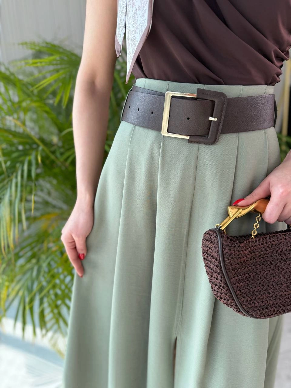 Haki%20Kemerli%20Lüks%20Kalite%20Etek