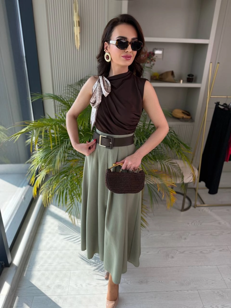 Haki%20Kemerli%20Lüks%20Kalite%20Etek