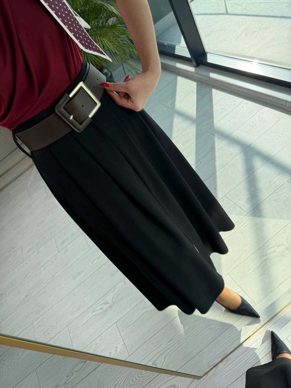 Siyah%20Kemerli%20Lüks%20Kalite%20Etek