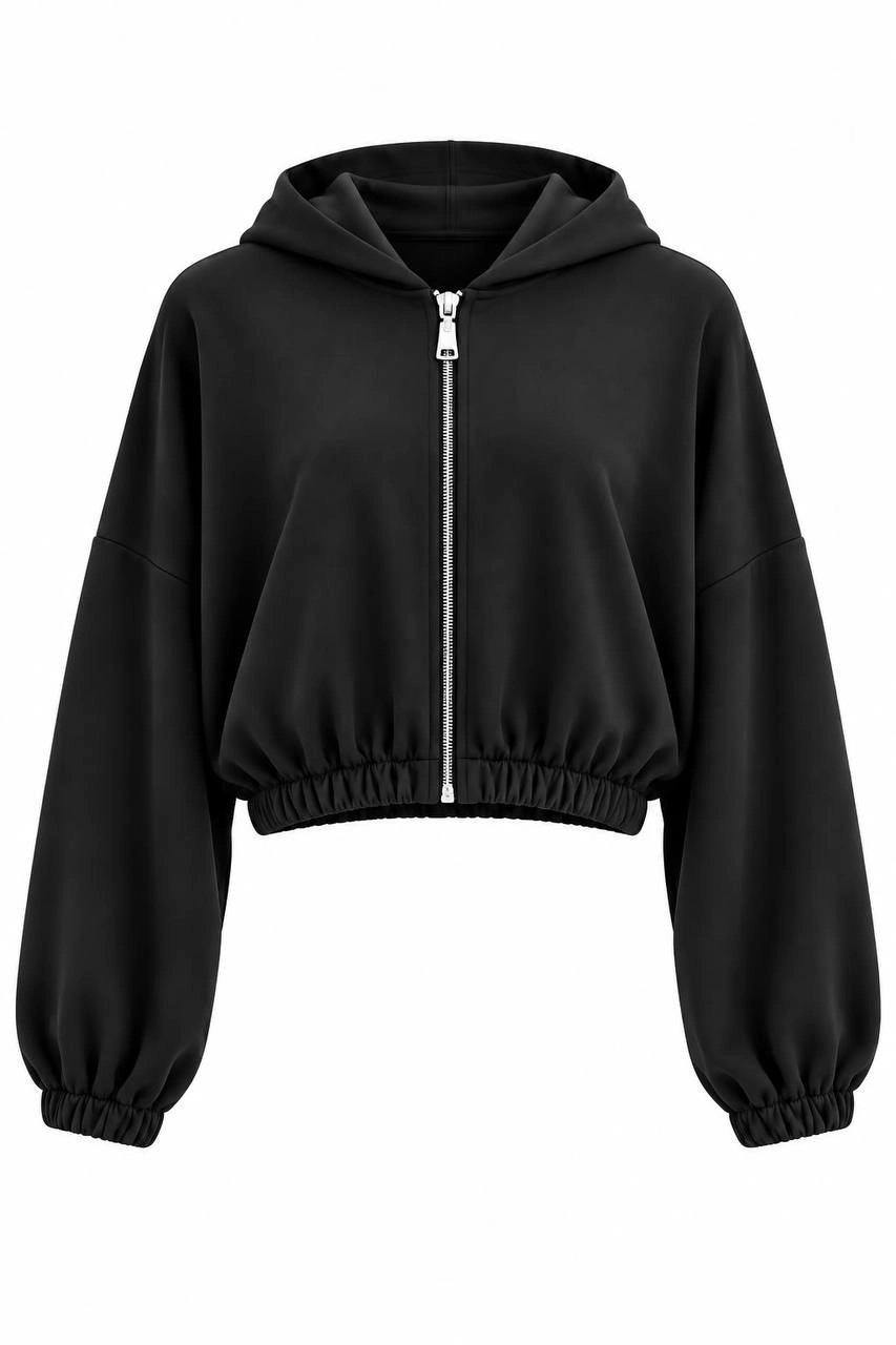 Siyah%20Oysho%20Kumaş%20Fermuarlı%20Takım