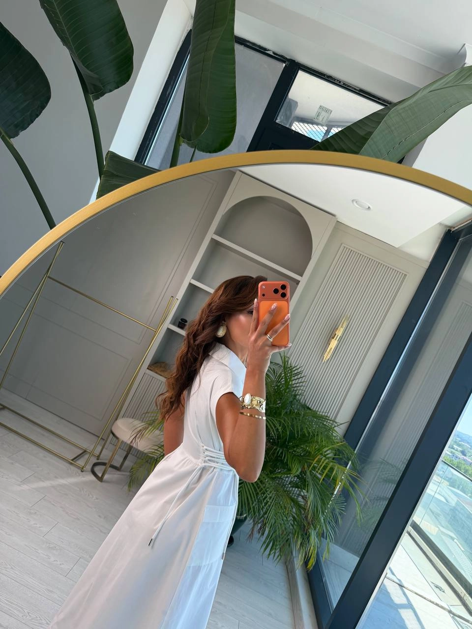 Beyaz%20Network%20Fermuar%20Ve%20Bel%20Detaylı%20Elbise