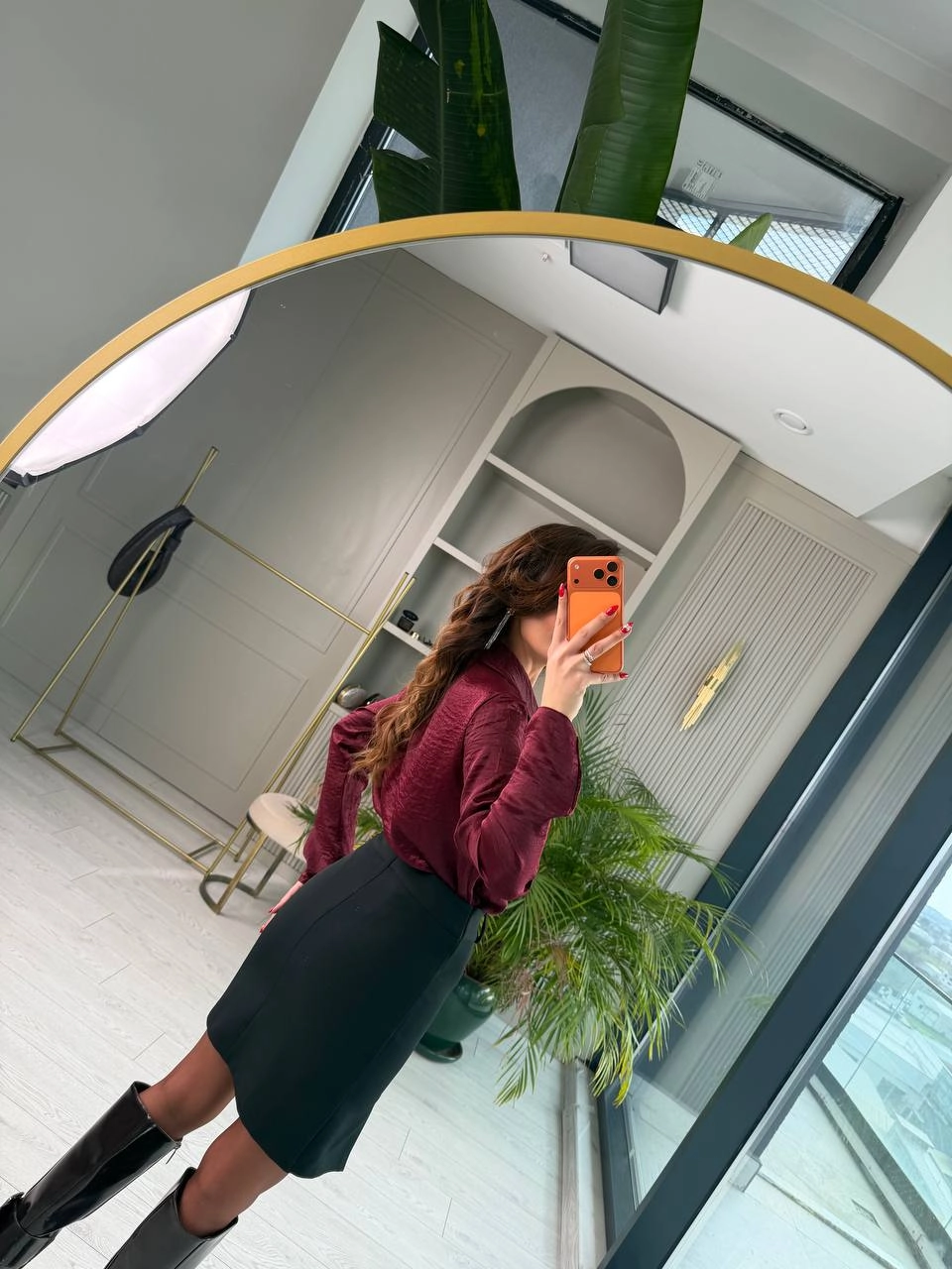 Siyah%20Double%20Atlas%20Kumaş%20Korsajlı%20Etek