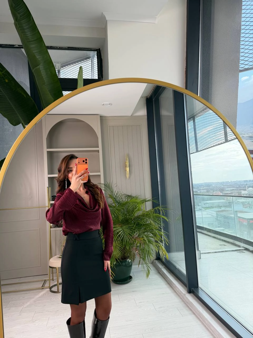 Siyah%20Double%20Atlas%20Kumaş%20Korsajlı%20Etek