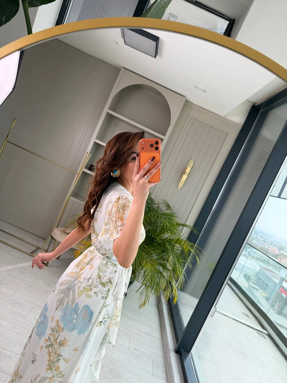 Guess%20Model%20İthal%20Astarlı%20Şifon%20Elbise