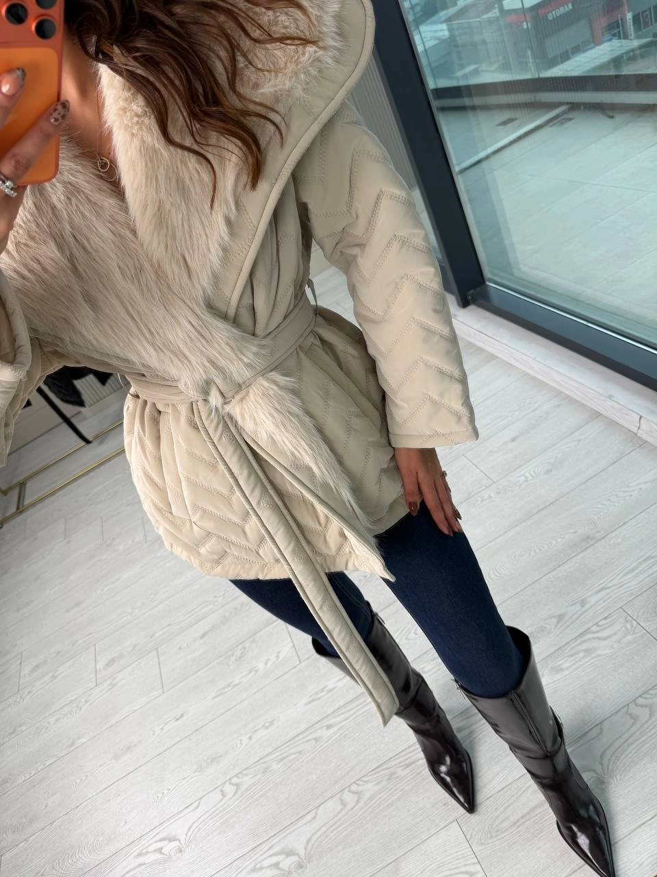 Bej%20Full%20Astarlı%20Kürk%20Detaylı%20İthal%20Kaban