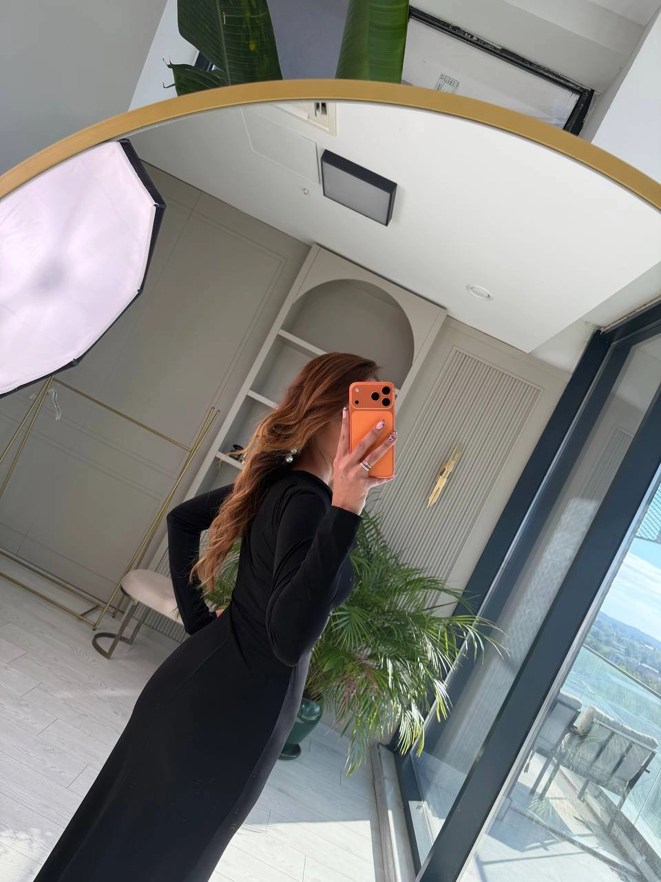 Siyah%20Zara%20Model%20Broşlu%20İthal%20Likralı%20Cendy%20Kumaş%20Elbise