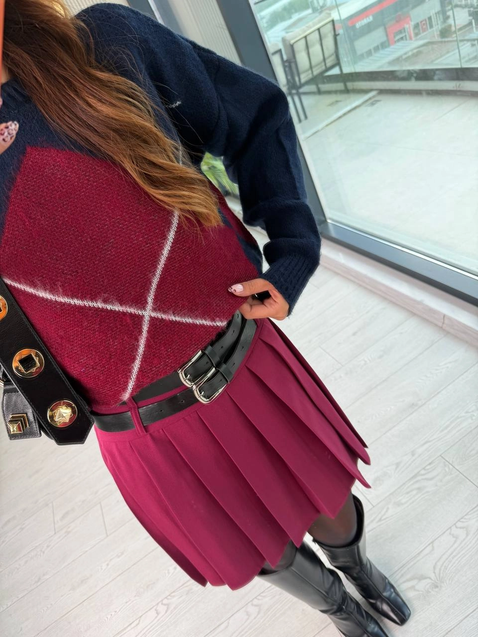 Lacivert%20Zemin%20Bordo%20Desenli%20Kazak