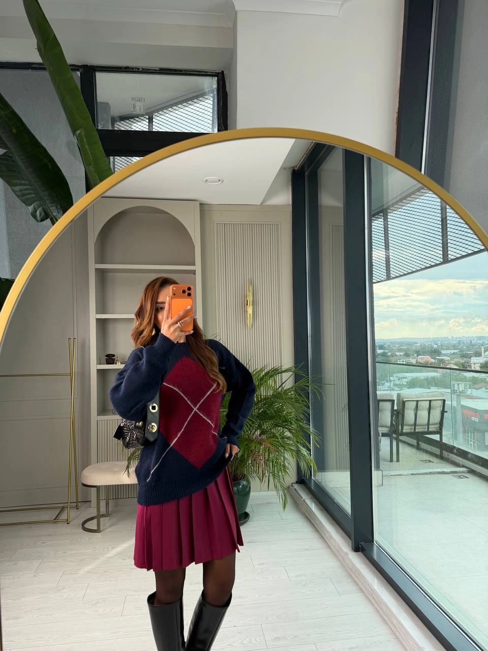 Lacivert%20Zemin%20Bordo%20Desenli%20Kazak