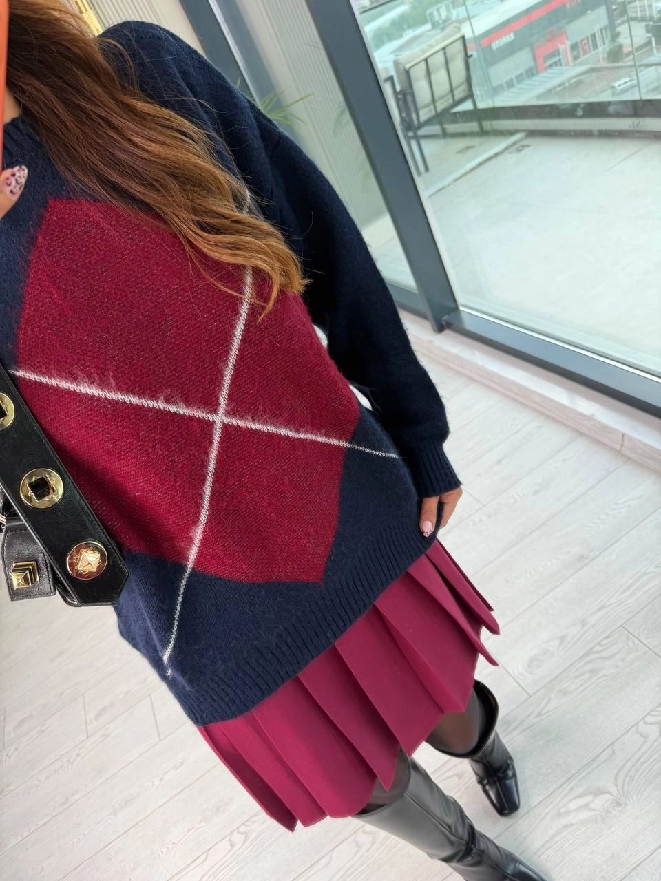 Lacivert%20Zemin%20Bordo%20Desenli%20Kazak