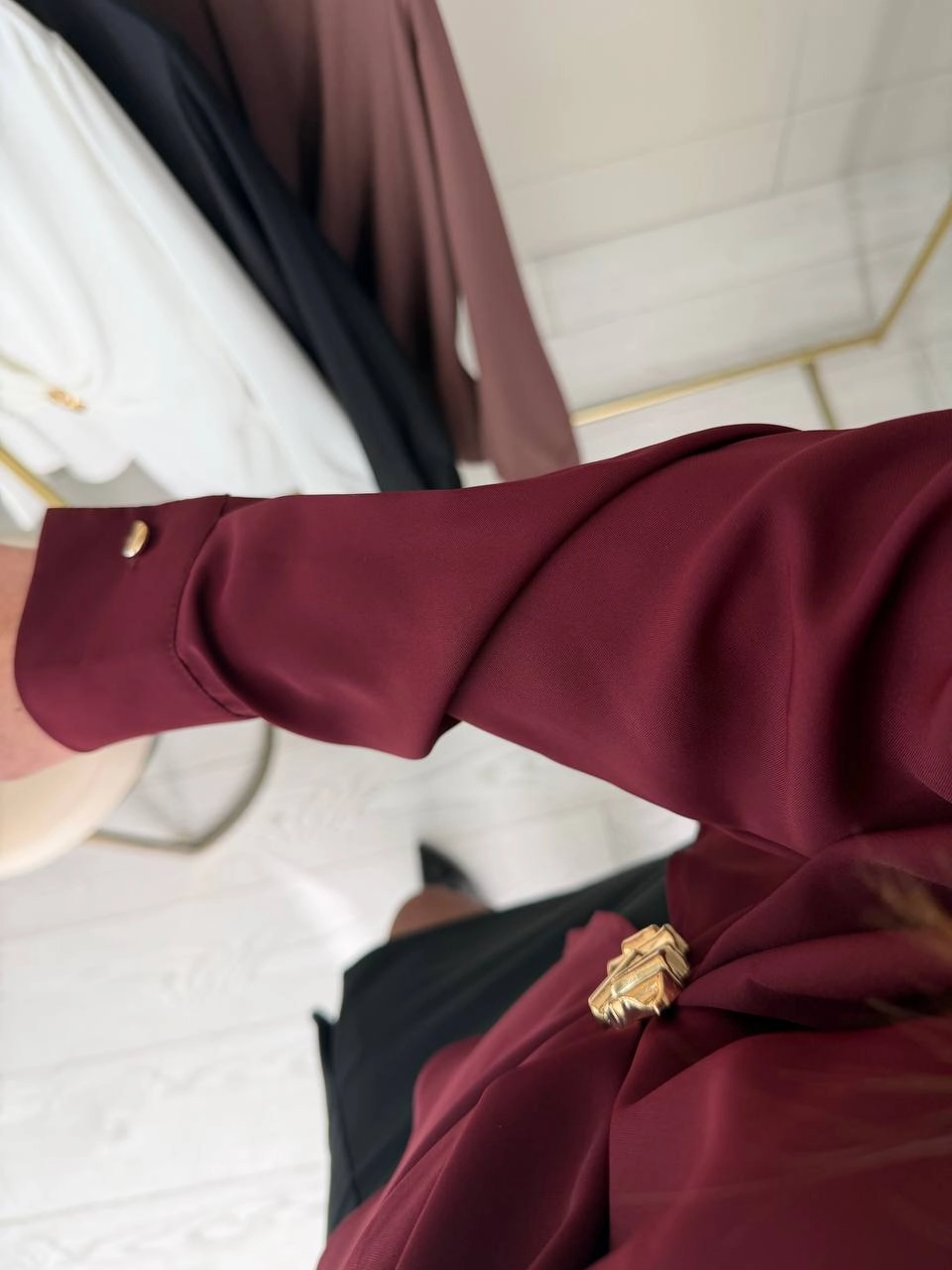 Bordo%20Bel%20Detay%20Krep%20Saten%20Bluz