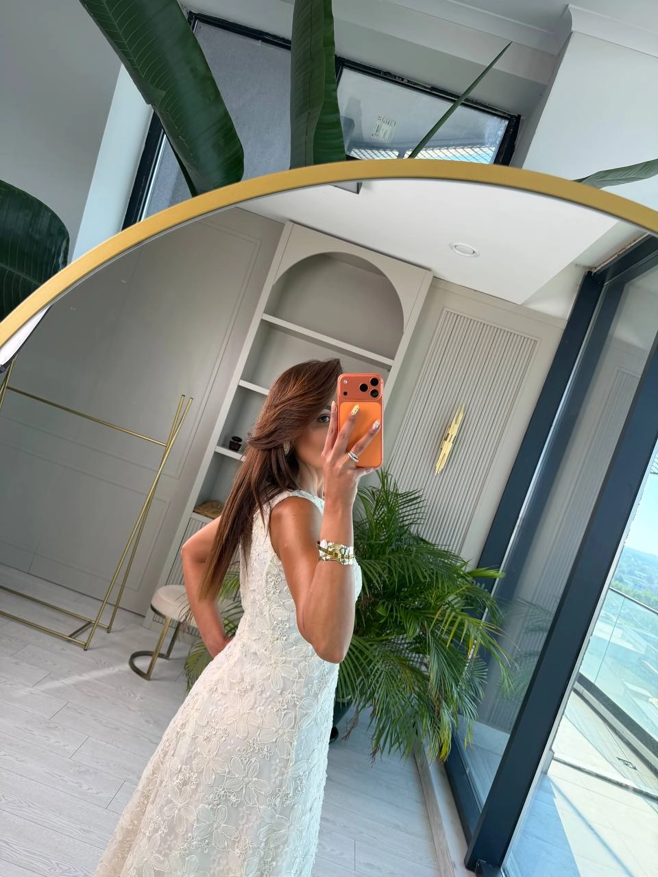 Ekru%20İşleme%20Detaylı%20Astarlı%20Elbise