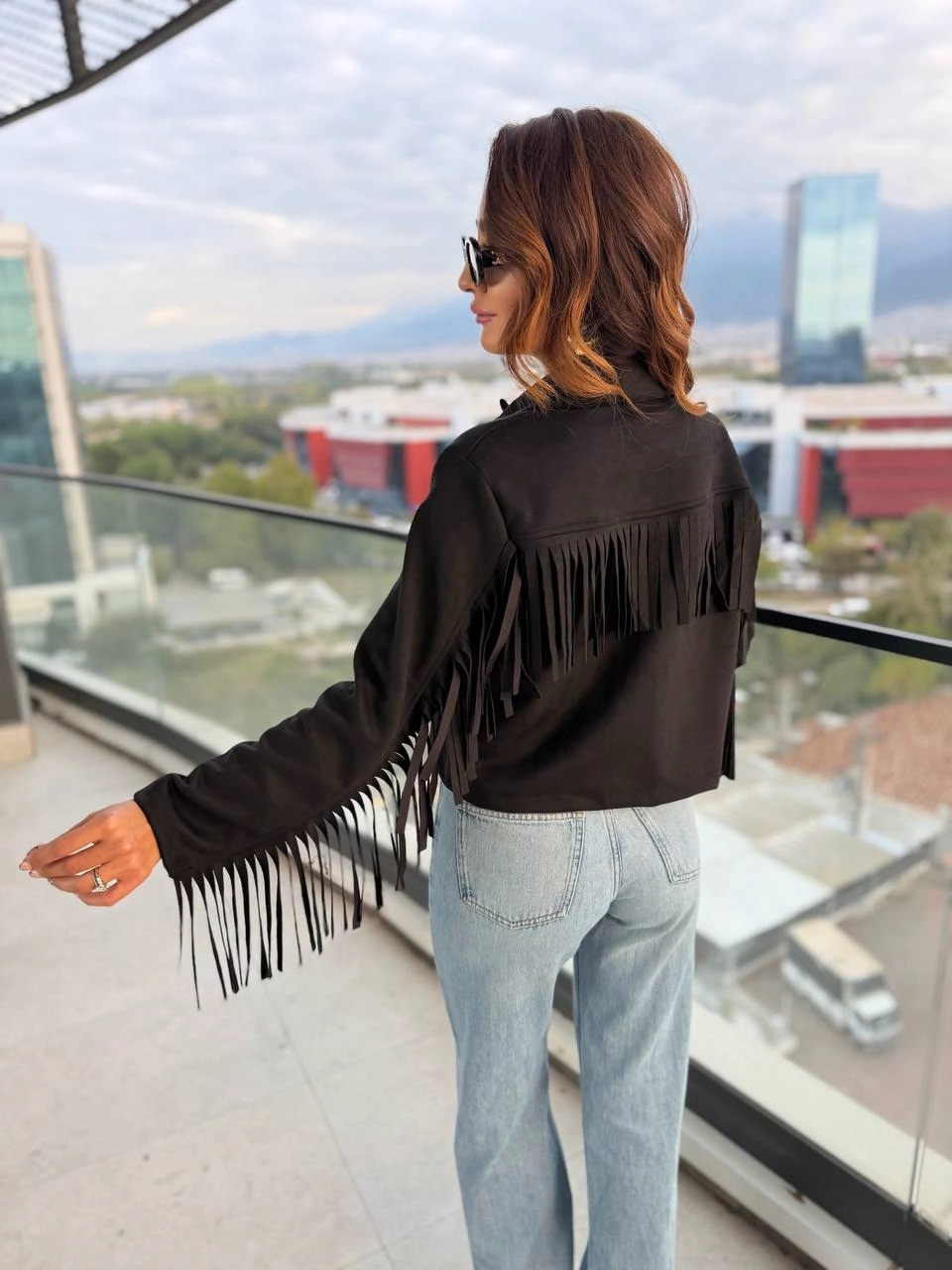 Siyah%20Püsküllü%20Nubuk%20Süet%20Ceket