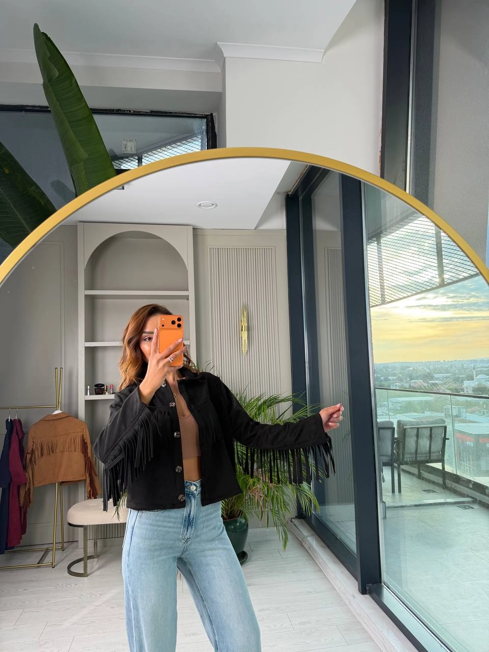 Siyah%20Püsküllü%20Nubuk%20Süet%20Ceket