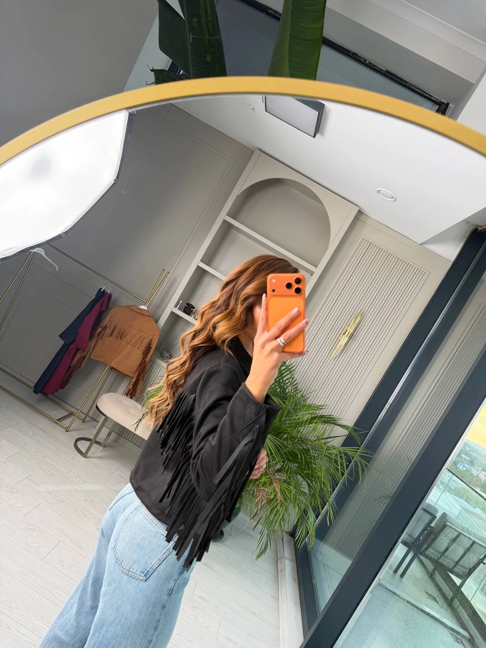 Siyah%20Püsküllü%20Nubuk%20Süet%20Ceket