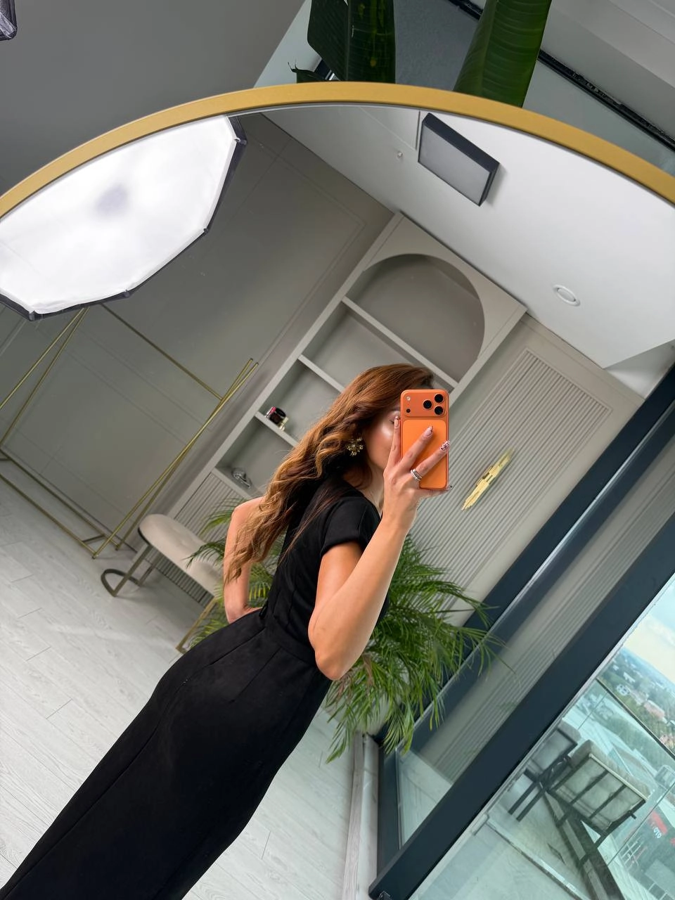 Siyah%20Kemerli%20Vatkalı%20Nubuk%20Süet%20Elbise