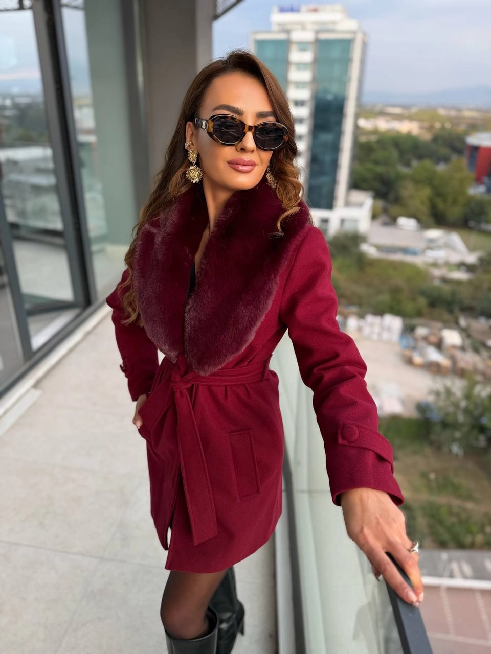 Bordo%20Astarlı%20Kürk%20Detay%20İthal%20Premium%20Kaşe%20Kaban