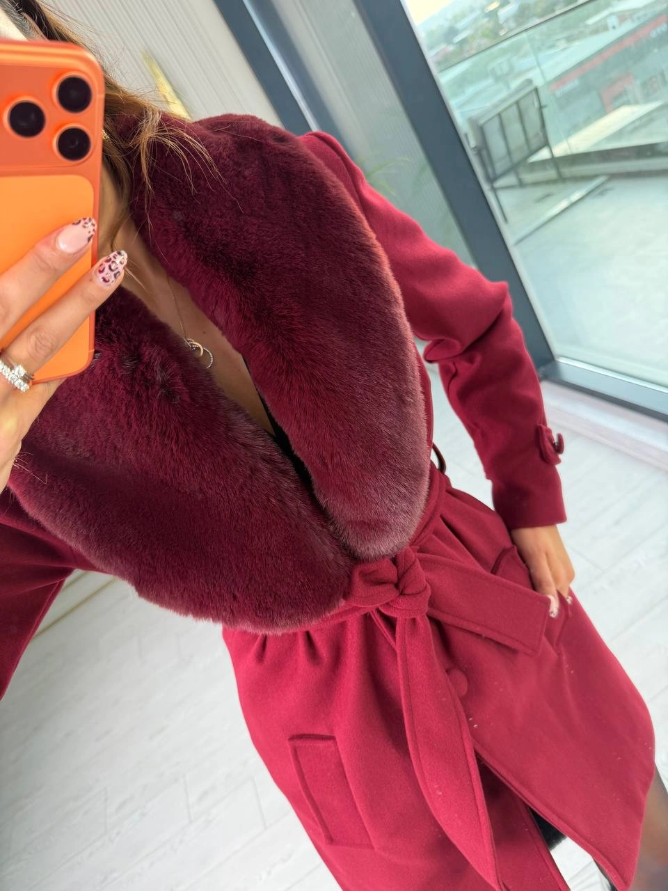 Bordo%20Astarlı%20Kürk%20Detay%20İthal%20Premium%20Kaşe%20Kaban