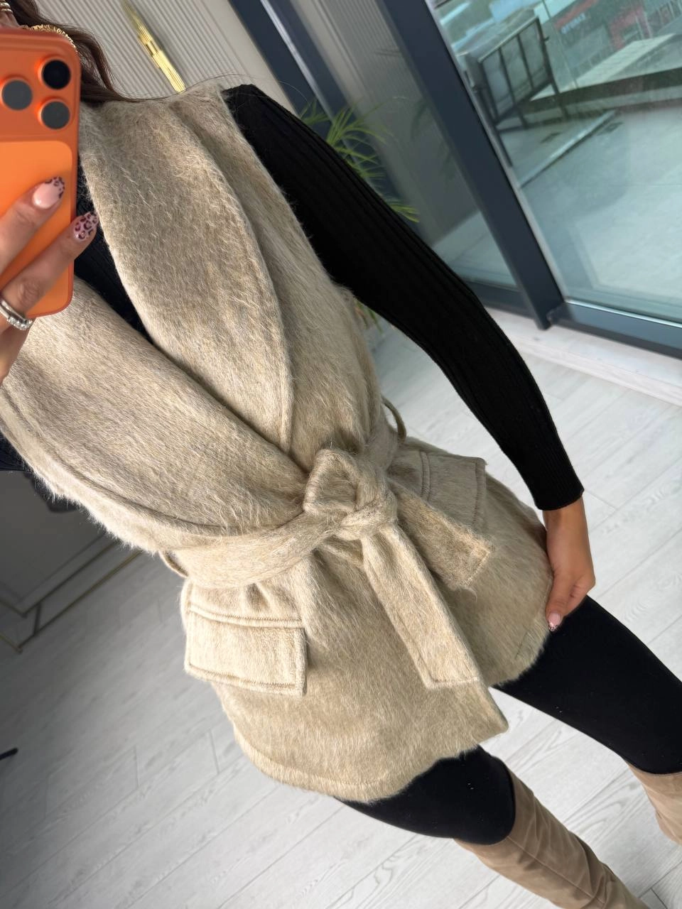 Bej%20Rengi%20Astarlı%20Premium%20Kürk%20Yelek