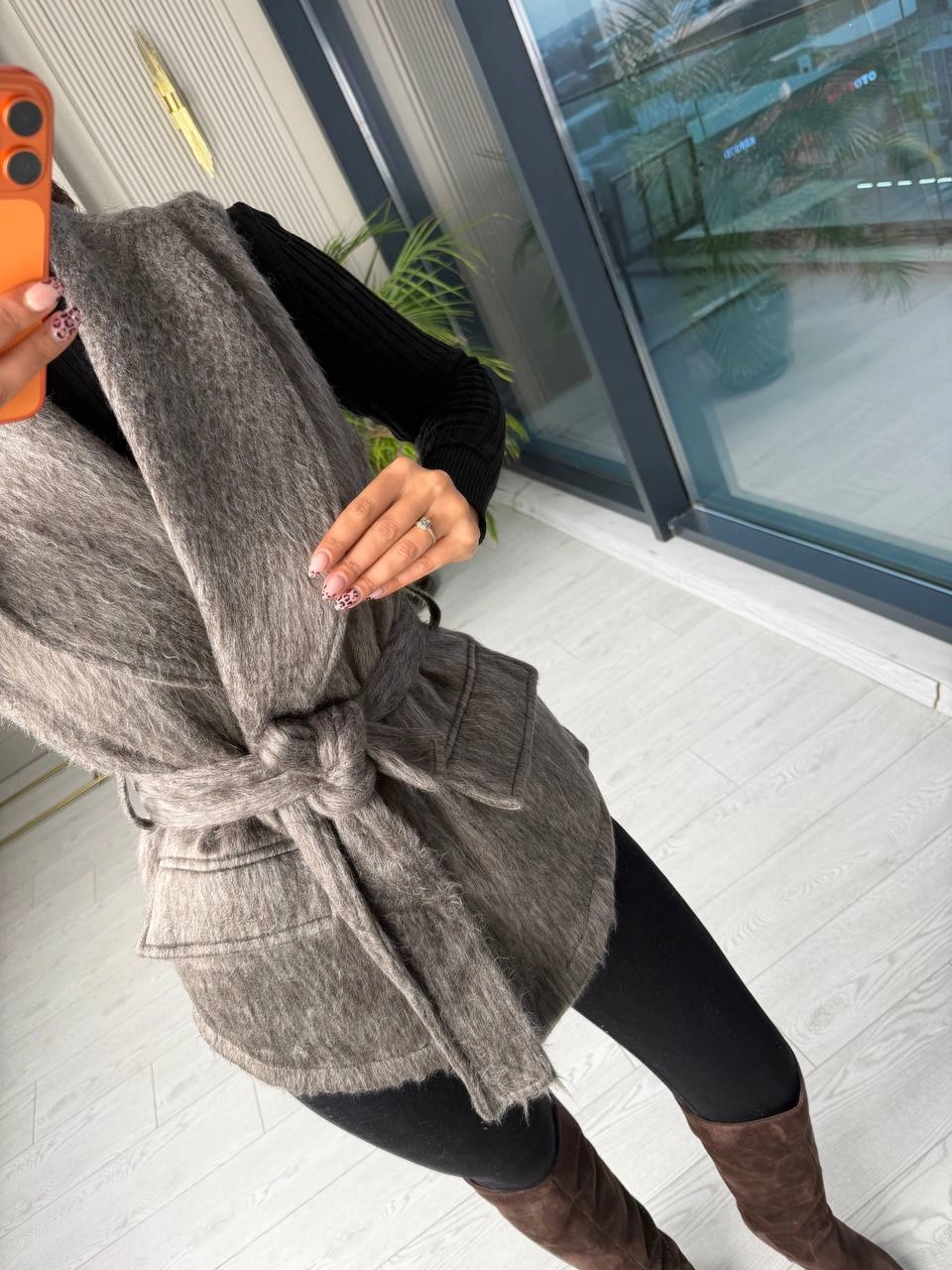 Gri%20Kahve%20Astarlı%20Premium%20Kürk%20Yelek