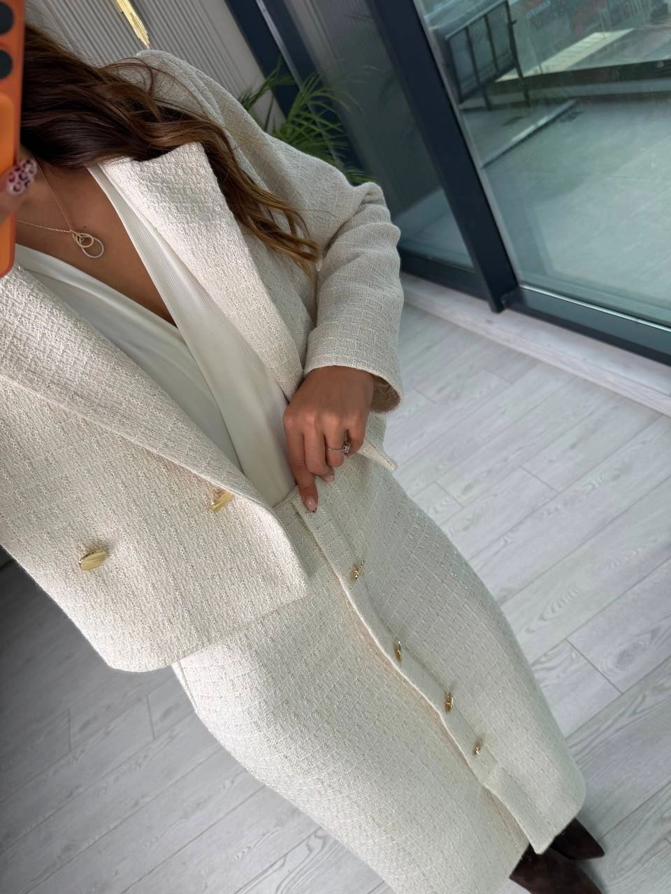 Ekru%20Lüks%20Kalite%20Etek%20Ceket%20Tuvid%20Takım