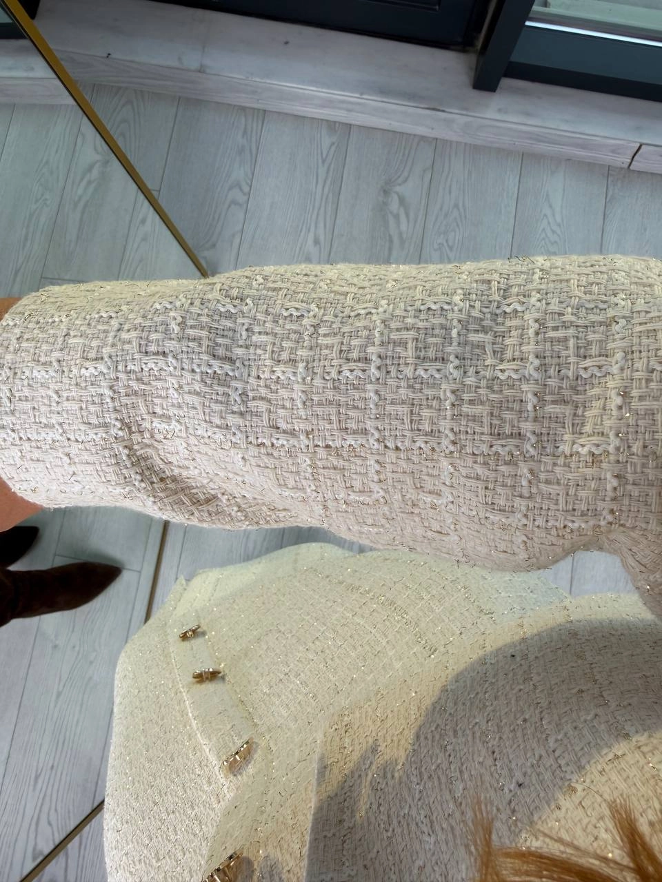 Ekru%20Lüks%20Kalite%20Etek%20Ceket%20Tuvid%20Takım