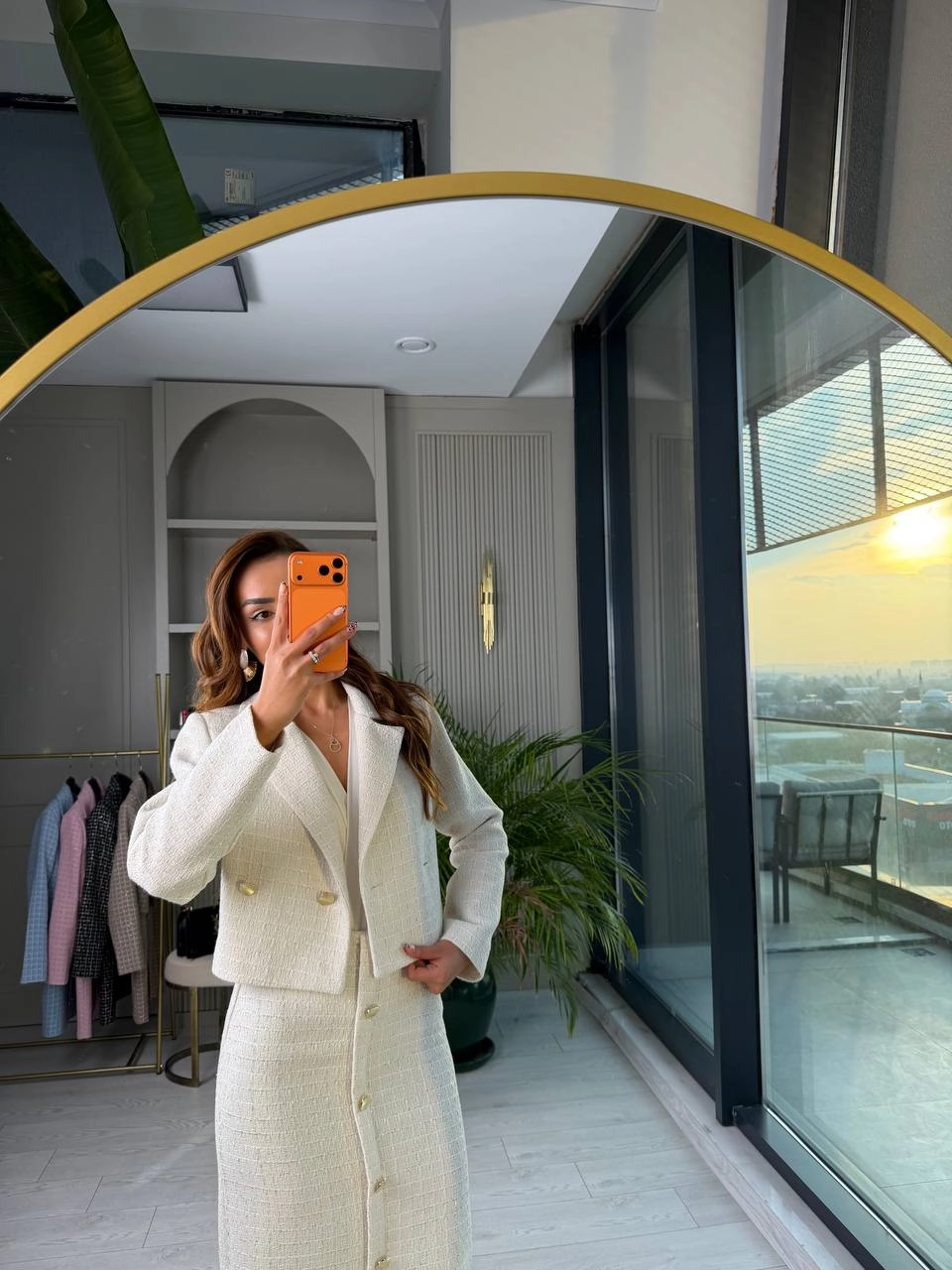 Ekru%20Lüks%20Kalite%20Etek%20Ceket%20Tuvid%20Takım