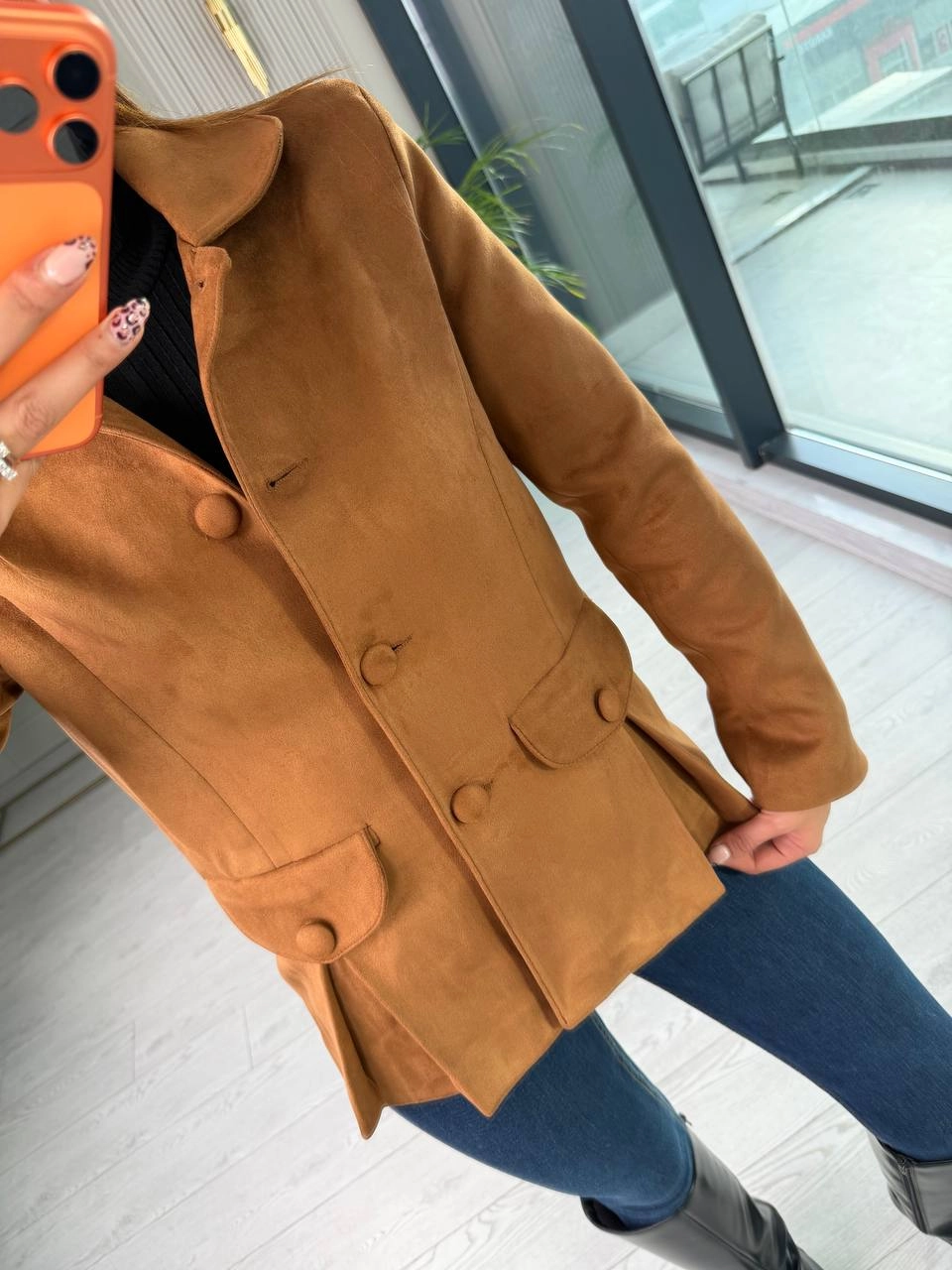 Taba%20Vatkalı%20Astarlı%20Premium%20Nubuk%20Süet%20Ceket