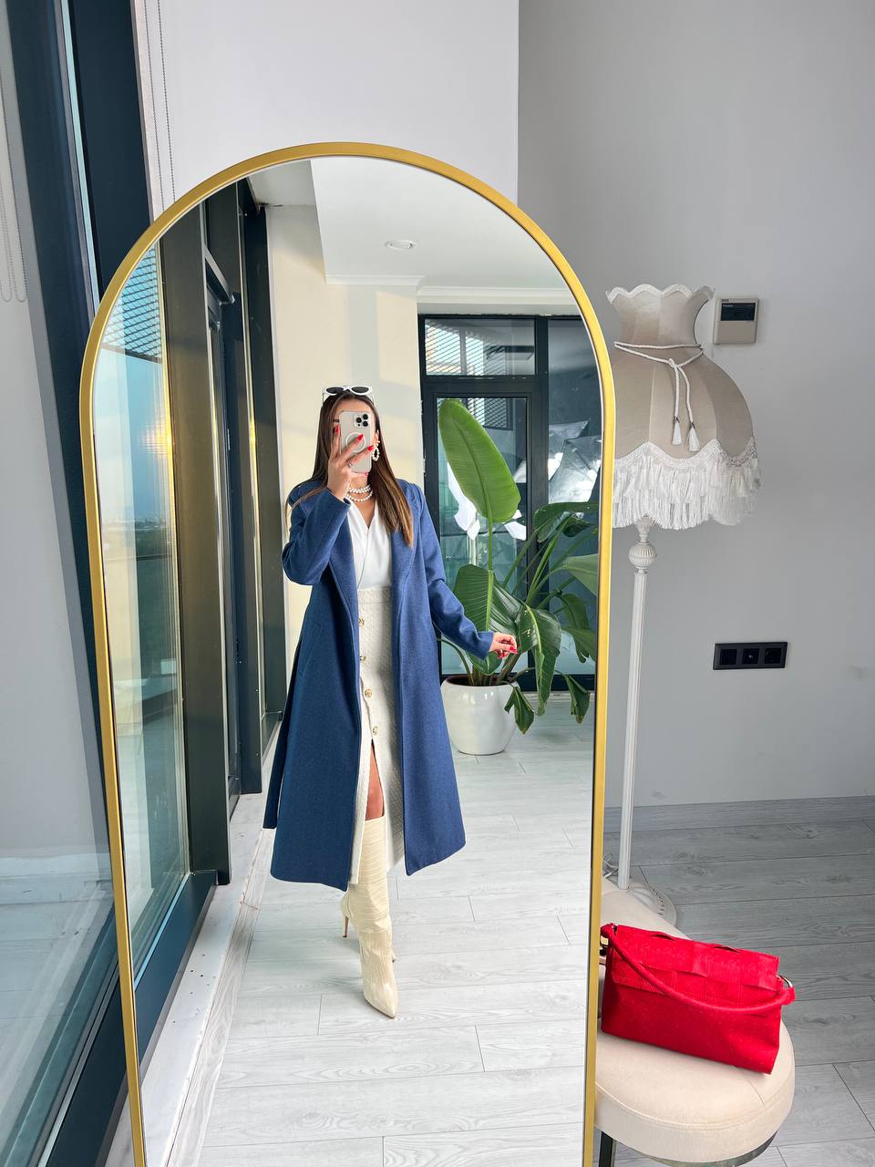 Lacivert%20Balıksırtı%20Astarlı%20İthal%20Lüks%20Kaşe%20Uzun%20Kaban