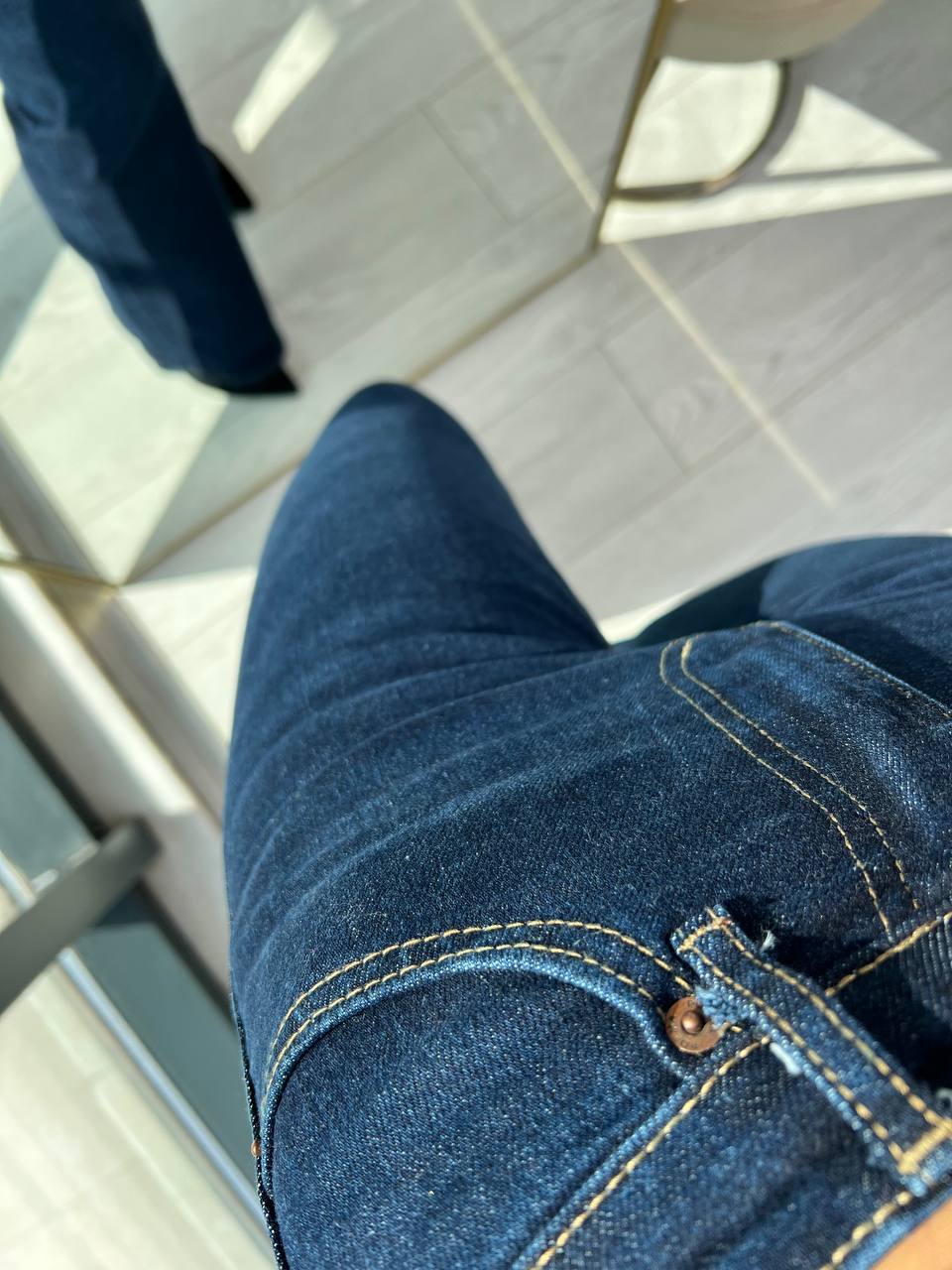 İspanyol%20Koyu%20Mavi%20Toparlayıcı%20Jean%20Pantolon