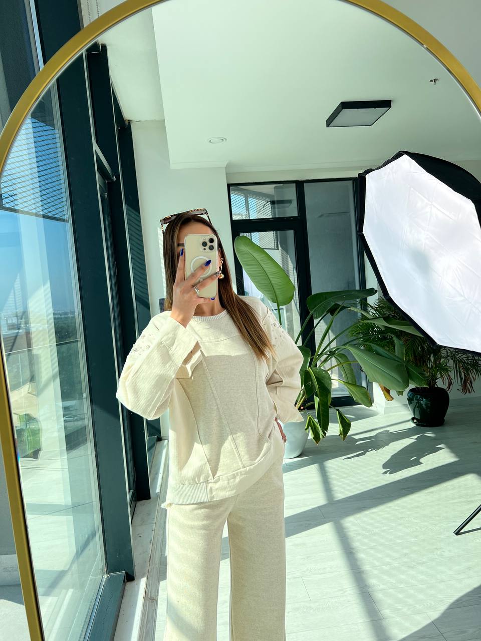 Lüks Kalite Omzu Taş Detaylı Zara Model Takım