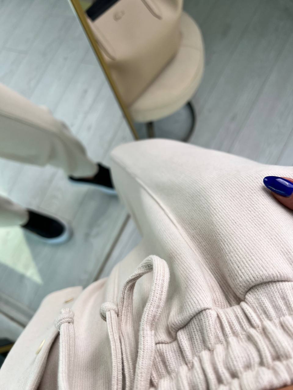 Taş Rengi Fitilli Premium Kalite Gömlek Pantolon Takım