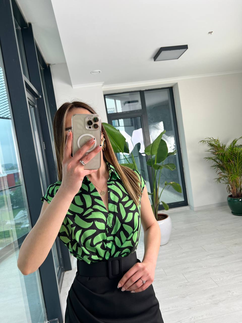 Yeşil%20Lüks%20Kalite%20Kemerli%20Linda%20Elbise