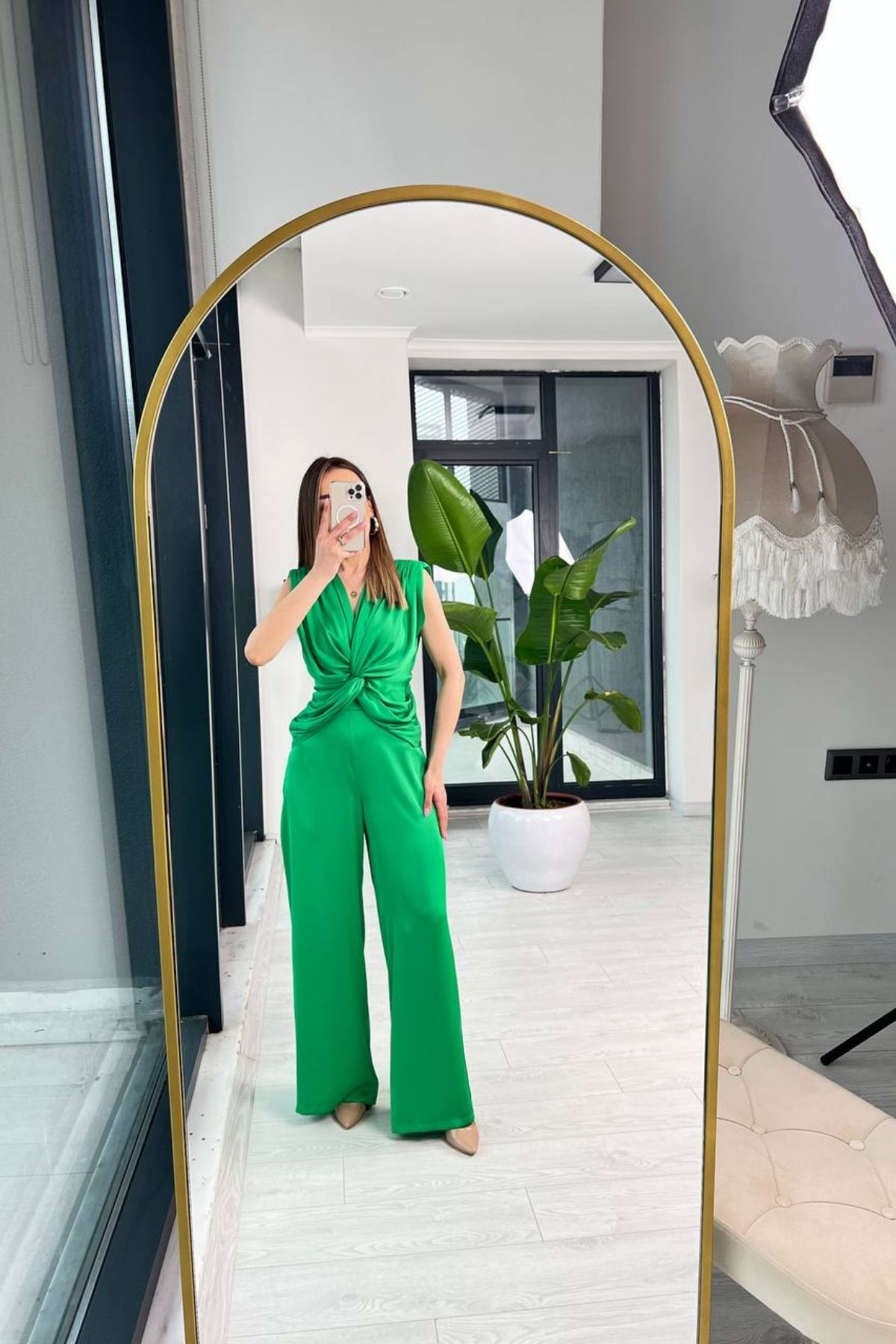 Yeşil%20Saten%20Tasarım%20Lüks%20Kalite%20Takım