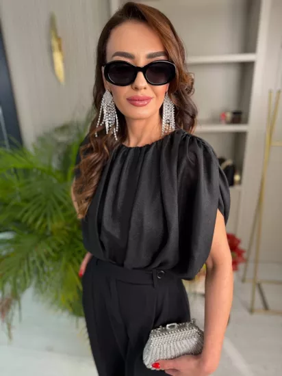 Zara Model Omuz Büzgülü Bodysuit Bluz