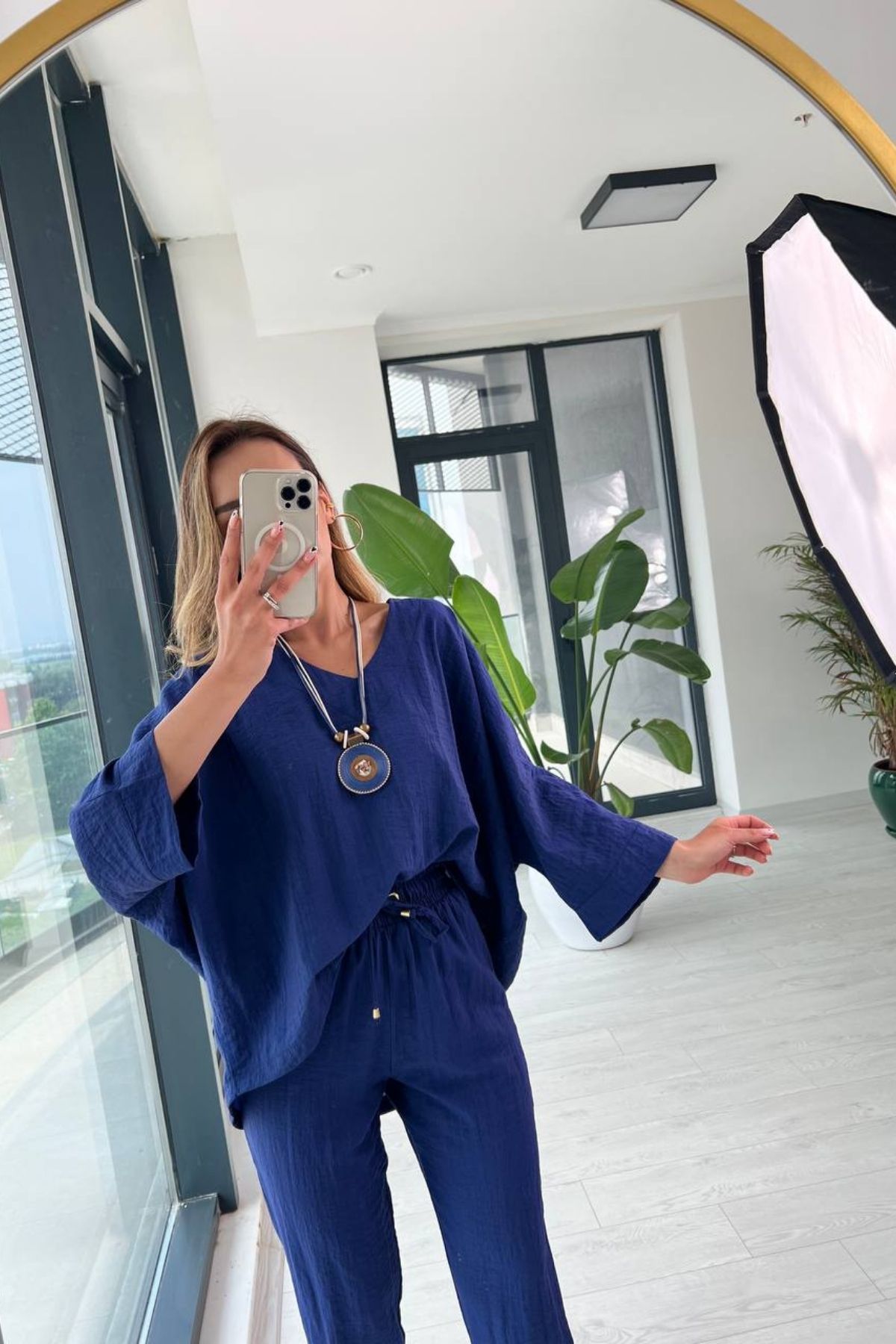 Lacivert%20Keten%20Kolyeli%20Tiril%20Takım
