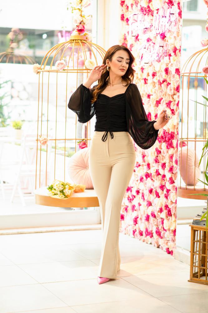 Yüksel%20Bel%20Taş%20Rengi%20İspanyol%20Pantolon