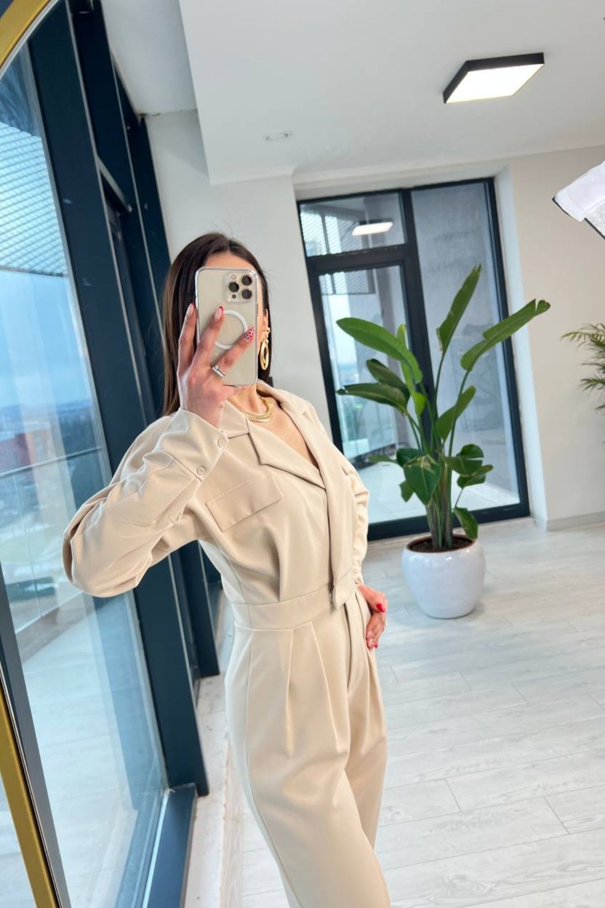 Za.ra Model Tasarım Bej Tulum