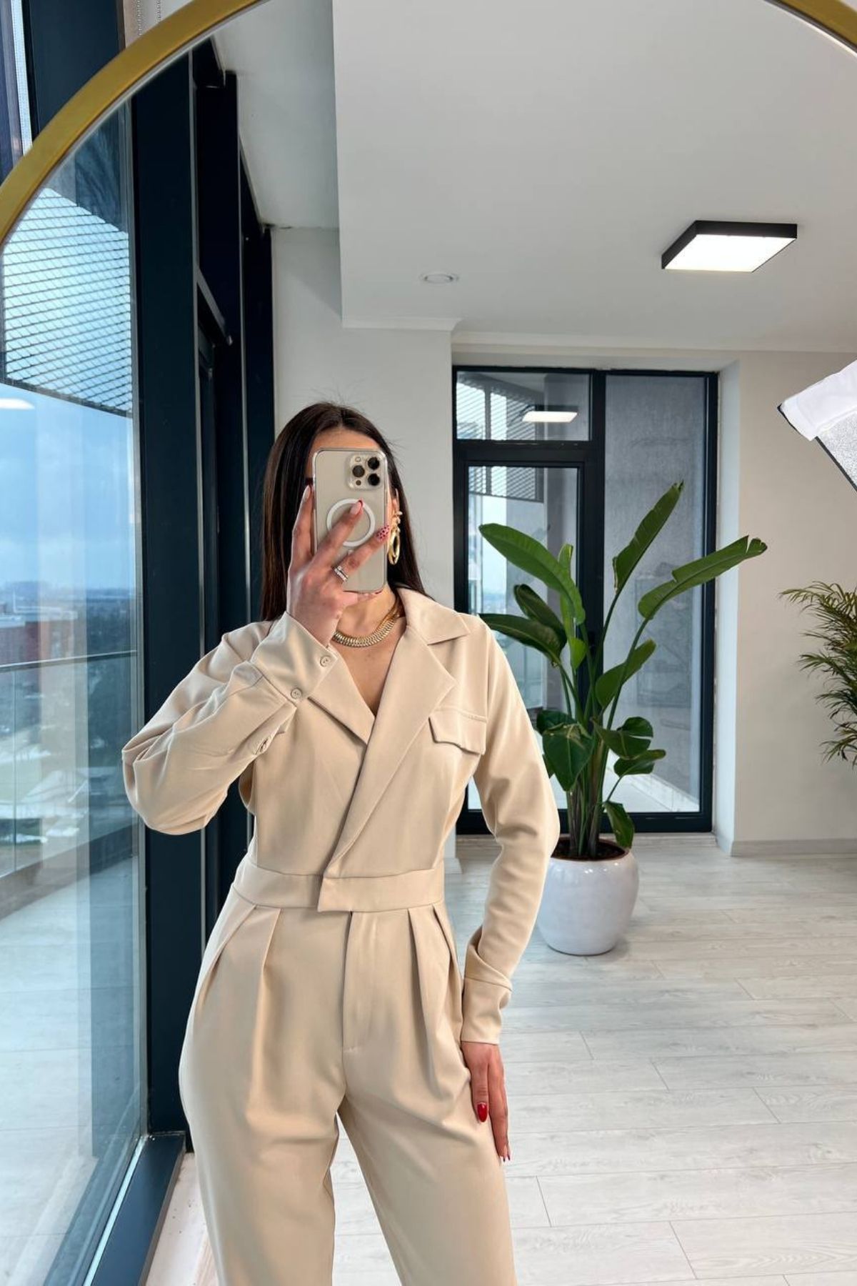 Za.ra Model Tasarım Bej Tulum