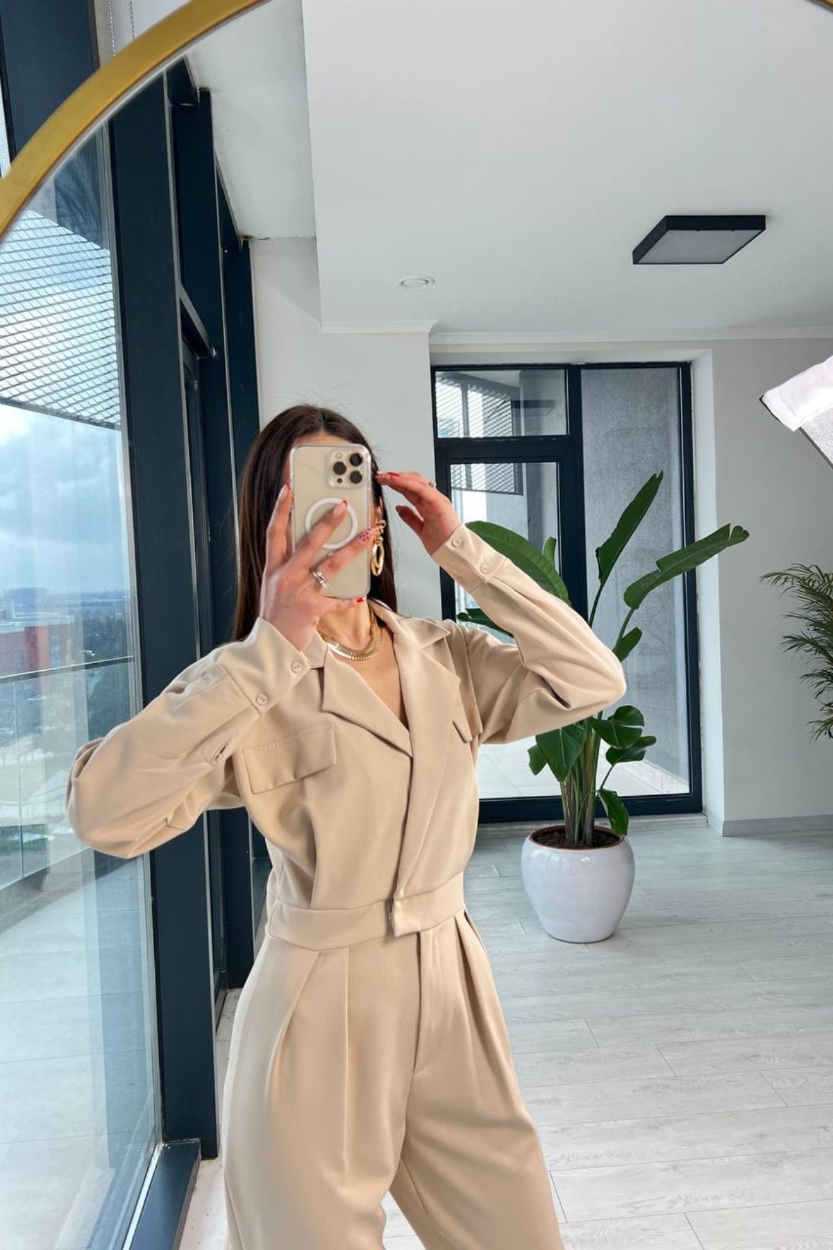 Za.ra Model Tasarım Bej Tulum