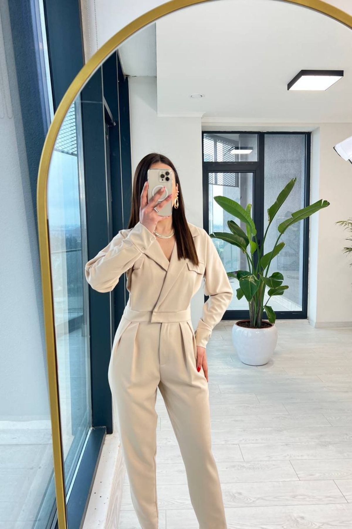Za.ra Model Tasarım Bej Tulum