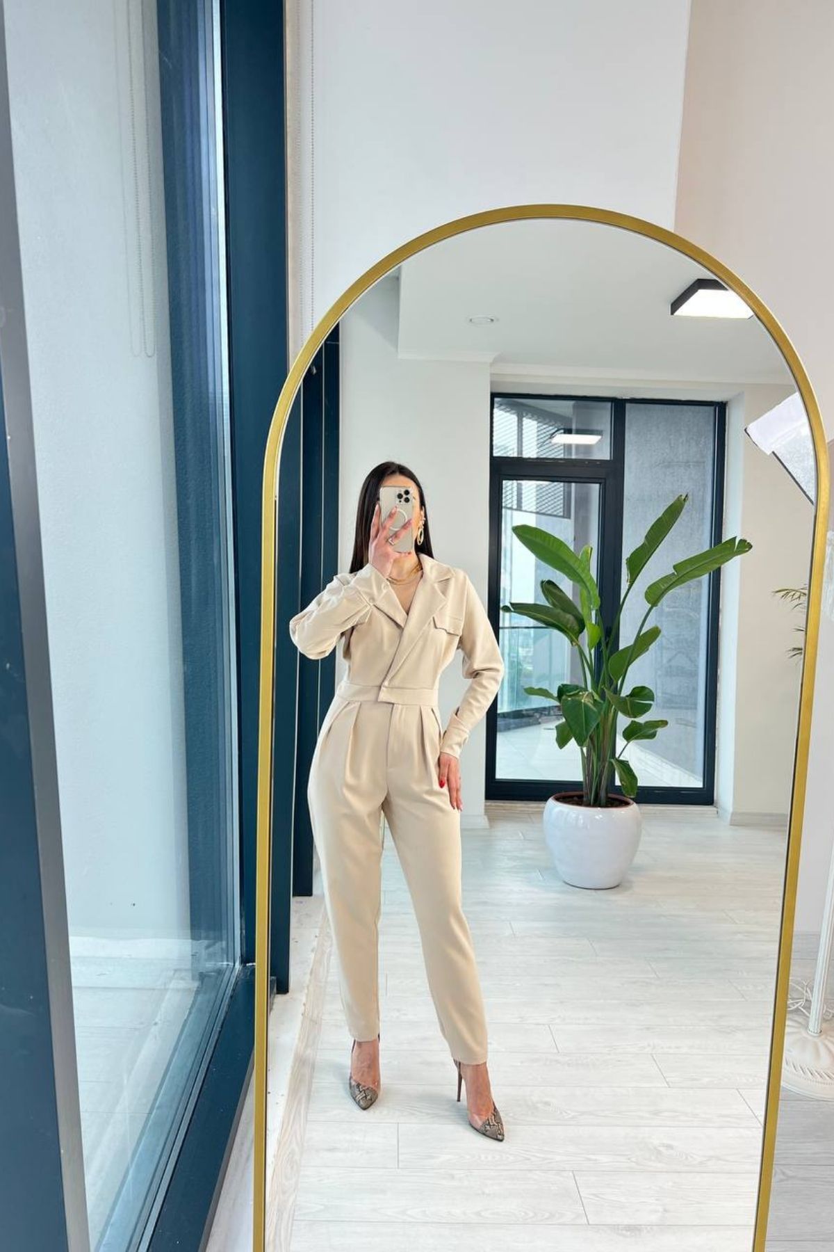 Za.ra Model Tasarım Bej Tulum