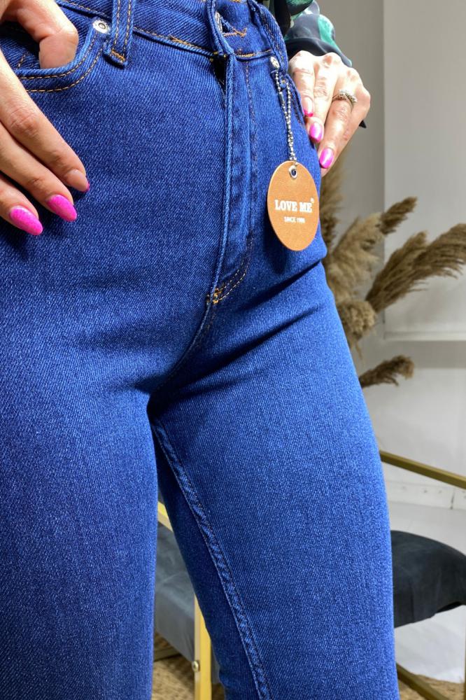 Love%20Me%20Mavi%20Yüksek%20Bel%20Skinny%20Jean