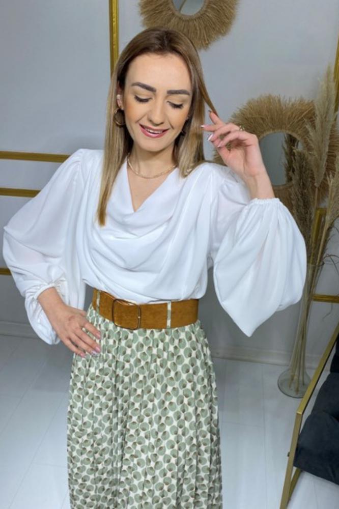 Omuz%20Pileli%20Beyaz%20Bluz