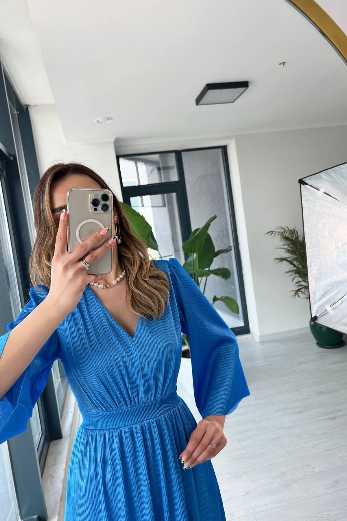Mavi%20fitilli%20parıltı%20kumaş%20astarlı%20elbise